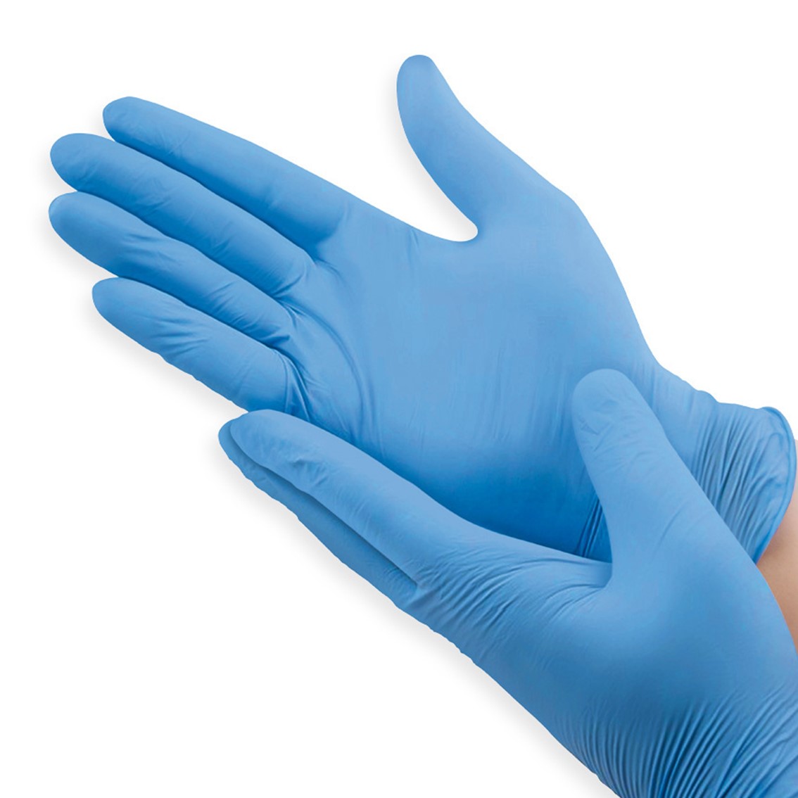 Handschoenen Solid Nitrile Blauw