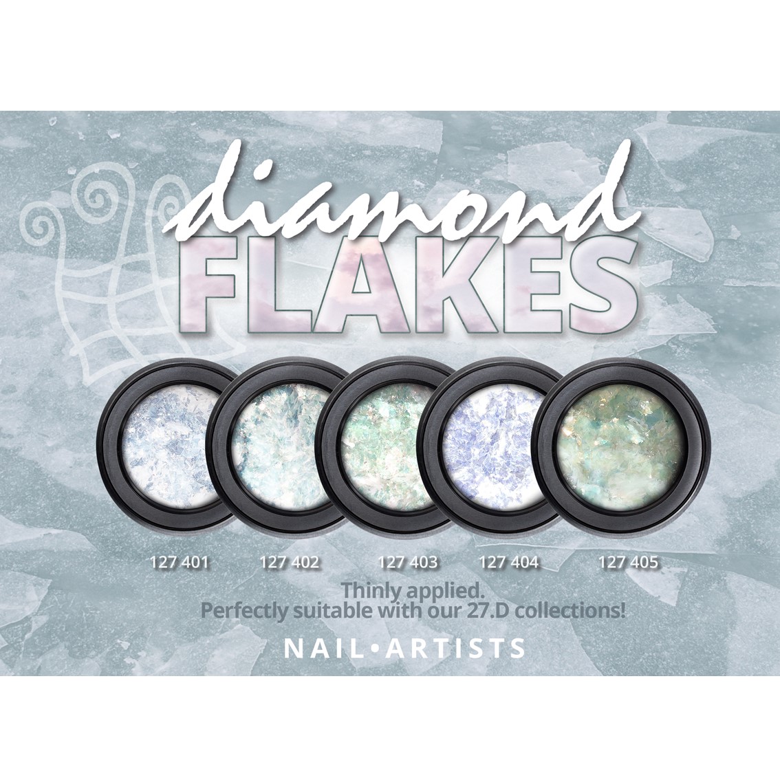 Nail Artists Diamond Flakes 004