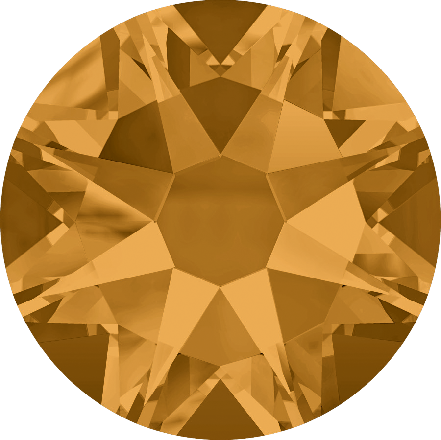 Swarovski Crystals Topaz medium