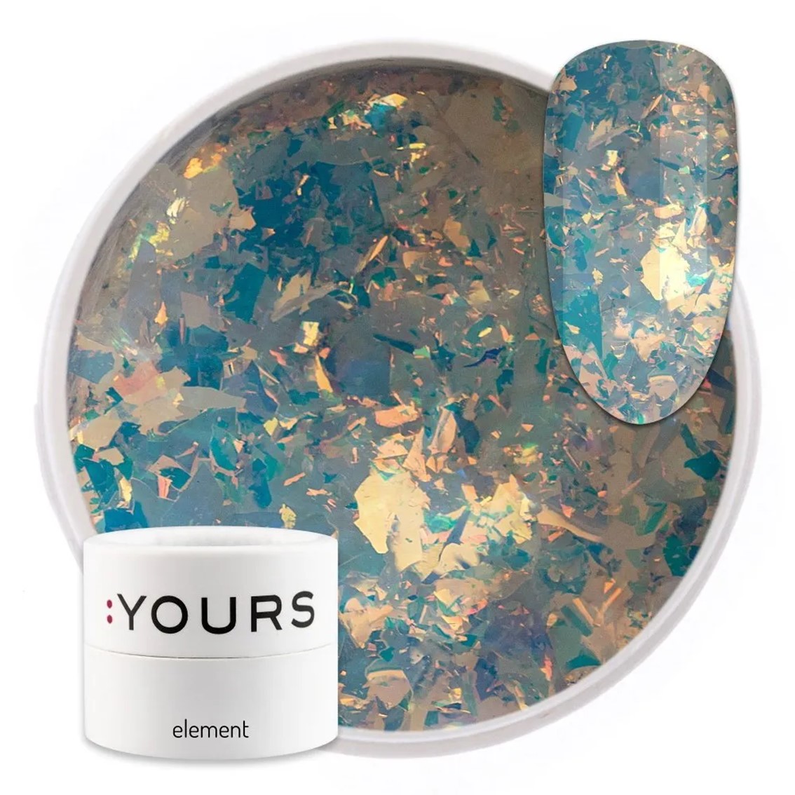 :YOURS Element Flakes Mermaid