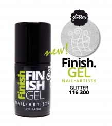 NAIL ARTISTS Finish Gel Glitter