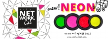 Nail Artists Network Gel Neon Pink