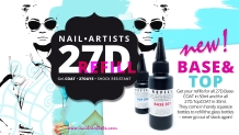 NAIL ARTISTS 27D Base Coat 305 Rubber Base Cool Pink