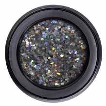 Nail Artists GlamSilver Shimmering Silver Spots