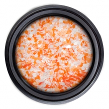 Nail Artists Mat Confetti 1 Orange Shower