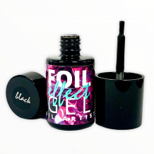 Nail Artists Foil Effect Gel - Black