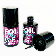 Nail Artists Foil Effect Gel - Black