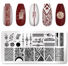 Nail Artists Stempelplaat 5 - Dierenprint