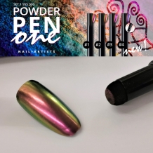 Nail Artists Powder Pen 02 Salmon