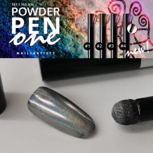 Nail Artists Powder Pen 14 Steel