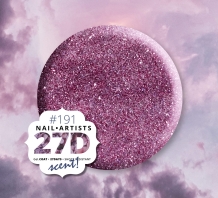 NAIL ARTISTS 27D Gellak 191 Glitter Roze