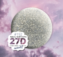 NAIL ARTISTS 27D Gellak 192 Glitter Zilver