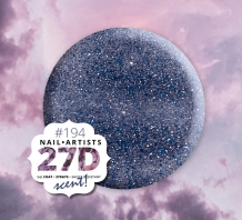 NAIL ARTISTS 27D Gellak 194 Glitter Blauw