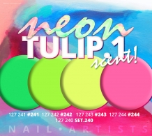 NAIL ARTISTS 27D Gellak 244 Neon roze